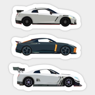 Minimalist GT-R R35 Variant01 Sticker